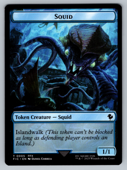 Spirit T 0003 / Squid T 0005 Regular - Final Fantasy MTG Magic The Gathering - Image 2