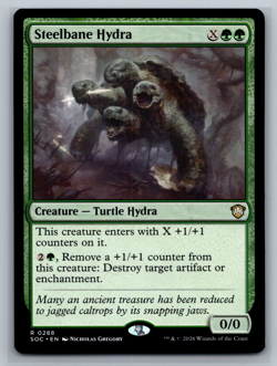 Steelbane Hydra R 0288 Secrets of Strixhaven Regular - Image 1