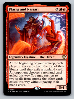 Plargg and Nassari R 0250 Secrets of Strixhaven Regular - Image 1
