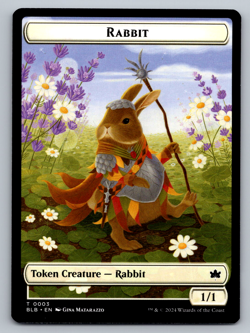Rabbit T 0003/ Treasure T 0029 Bloomburrow Regular - Image 1