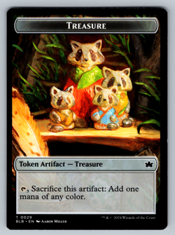 Rabbit T 0003/ Treasure T 0029 Bloomburrow Regular - Image 2