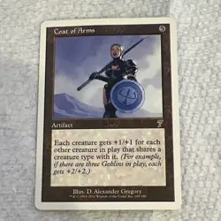 Wizards of the Coast MTG Coat of Arms 7th Ed English Foil Rare #290 - Image 1