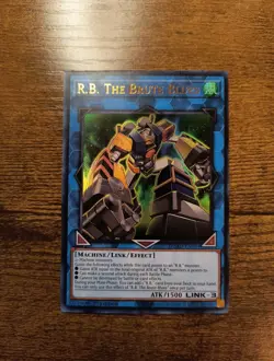 R.B. The Brute Blues Ultra Rare DUAD-EN094 Duelists Advance Yugioh - Image 1