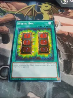 Yugioh Spell Card Mystic Box YGLD-ENA25 Unlimited Common - Image 1