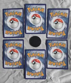 Official Detective Pikachu Set Pokemon Cards - Bundle Of Six With Bonus Coin - Image 2