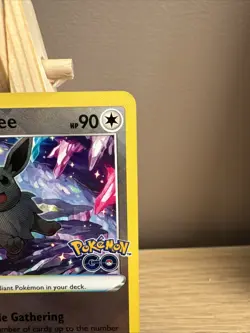 Pokemon TCG Radiant Eevee SWSH230 Black Star Promo Pokemon Go! - Image 4