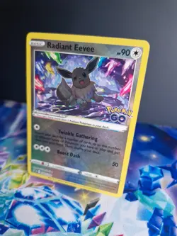 Pokemon TCG - Radiant Eevee SWSH230 - Pokemon Go - Black Star Promo - Image 2