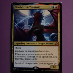 Niv-Mizzet, Visionary - FDN - 123 - NM Foundations Regular - Image 1