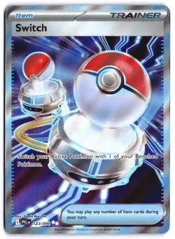 Switch 123/094 ME02: Phantasmal Flames Holofoil EN Pokemon NM - Image 1