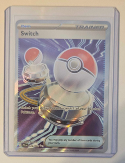Pokemon TCG: Switch 123/094 Secret Rare - Phantasmal Flames - Near Mint - Image 3