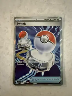Switch - Full Art - 123/094 - Phantasmal Flames - Ultra Rare Pokemon Item Card - Image 1