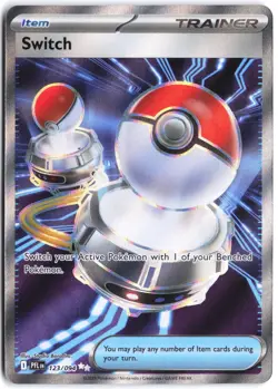 Switch 123/094 Ultra Rare Phantasmal Flames Pokemon NM - Image 1