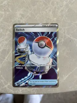 Switch Ultra Rare ME02: Phantasmal Flames 123/094 Pokemon TCG - Image 1