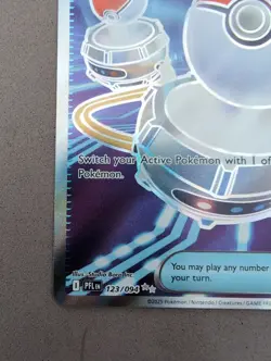 Pokemon TCG Phantasmal Flames Switch 123/094 Secret Rare Full Art NM - Image 4