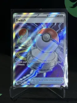 Switch 123/094 Pokemon TCG Phantasmal Flames Full Art NM - Image 1