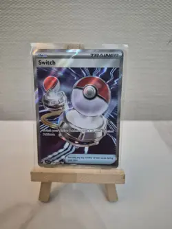 Pokemon TCG Switch Trainer Full Art Pokemon 123/094 Phantasmal Flames NM - Image 1