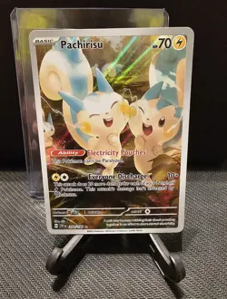 Pachirisu 208/198 Illustration Rare Pokemon TCG SV01: Scarlet & Violet Base Set - Image 1
