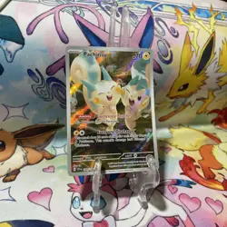 Pokemon TCG Pachirisu Scarlet & Violet Base Set 208/198 Holo Illustration Rare - Image 3