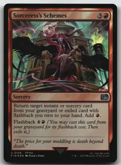 Sorceress's Schemes foil U FINAL FANTASY 159 NM - Image 1