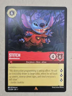 Disney Lorcana Lilo & Stitch Lot – 9 Cards – Rock Star, Alien Troublemaker Foil - Image 4