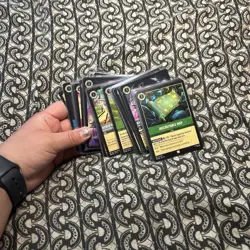 Disney Lorcana Into The Inklands and Whispers In The Well Bulk Job Lot Cards - Image 1