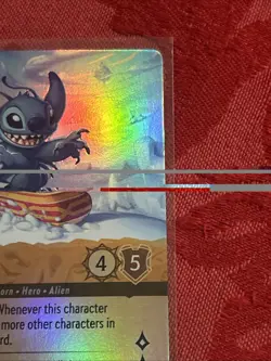 EPIC Lorcana Winterspell - Stitch - Carefree Snowboarder - 207/204 EPIC FOIL - Image 2