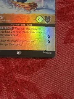 EPIC Lorcana Winterspell - Stitch - Carefree Snowboarder - 207/204 EPIC FOIL - Image 5