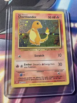 Pokemon TCG Charmander Classic Collection Card 001/034 NM - Image 1