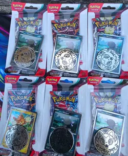 Pokemon Obsidian Flames Wooper & Pawmi Promo Checklane 1x Blister Pack Sealed - Image 2