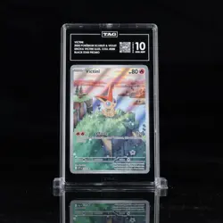 Chron # 1: FIRST TAG GRADED 10 Victini 208 Sv: Scarlet & Violet Promo Cards - Image 1