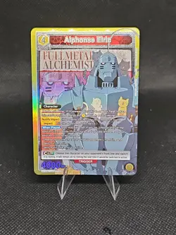 Union Arena TCG Alphonse Elric (SR) UE09BT/FMA-1-004 Fullmetal Alchemist - Image 1