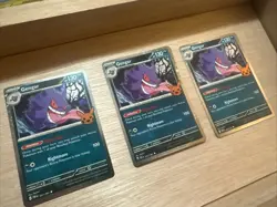 Gengar (Cosmos Holo) 057/091 Trick or Trade Booster 2024 NM Free Shipping - Image 3