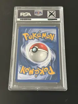 2000 POKEMON PROMO BLACK STAR #24 BIRTHDAY PIKACHU HOLO PSA 8 | PERFECT SWIRL - Image 3