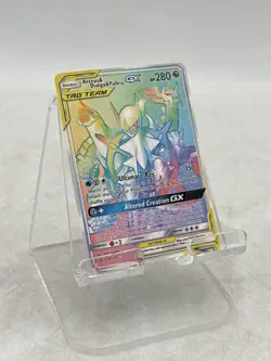 Pokemon Arceus & Dialga & Palkia GX TAG TEAM 258/236 Full Art Secret Holo - Image 1