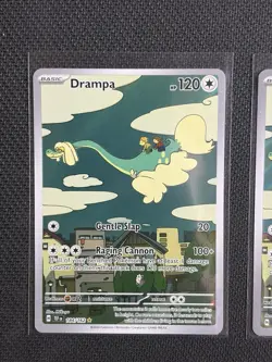 Pokemon TCG Drampa Holo Illustration Rare Card Temporal Forces 184/162 NM - Image 2