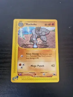 Machoke 38/144 Skyridge Non Holo Pokemon Card WOTC - Image 1