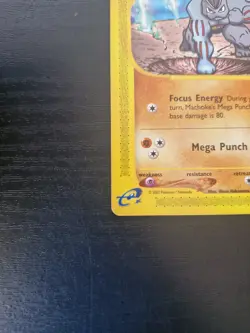 Machoke 38/144 Skyridge Non Holo Pokemon Card WOTC - Image 5