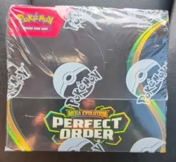 Pokemon TCG Mega Evolution-Perfect Order Sealed Booster Display Box (36 Packs) - Image 1