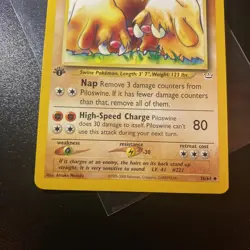 🌟1st Edition Piloswine - 36/64 - Neo Revelation Set - Pokemon - Near Mint 🌟 - Image 3