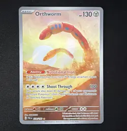 The Pokemon Company Orthworm 224/193 Sv02 Paldea Evolved Holo IR FA - Image 1