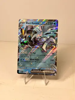 Pokemon Scarlet & Violet Surging Sparks Black Kyurem ex Double Rare #48/191 - Image 1