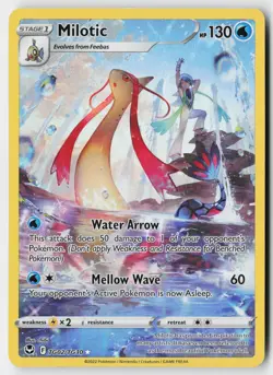 Pokemon Milotic TG02/TG30 Holo Silver Tempest Trainer Gallery NM - Image 1
