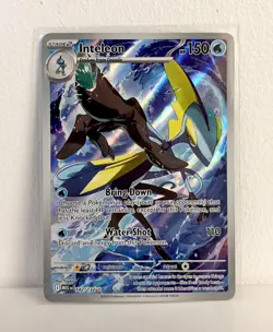 Pokemon Mega Evolution Inteleon 142/132 Card Near Mint - Image 1