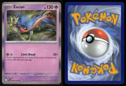 Zacian 045/094 Phantasmal Flames Holo Rare NM/M Pokemon - Image 3