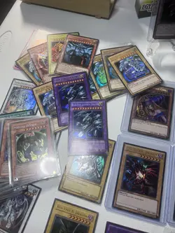 Yu-Gi-Oh Sealed Legendary Decks + Vintage Cards Blue-Eyes Red-Eyes Lot Over 200 - Image 3