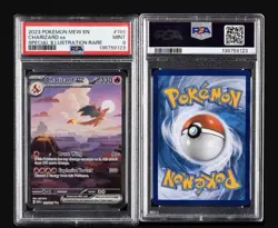 Pokemon TCG Charizard ex 199/165 SV Scarlet & Violet 151 SIR Holo English PSA 9 - Image 5