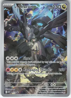 N'S ZEKROM 031 HOLO PROMO ME: MEGA EVOLUTION PROMO POKEMON NM - Image 1