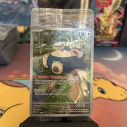 Snorlax SVP 051 Full Art Black Star Promo Pokemon Scarlet & Violet 151 Sealed - Image 1