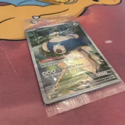 Snorlax SVP 051 Full Art Black Star Promo Pokemon Scarlet & Violet 151 Sealed - Image 3
