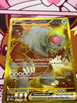 Pokemon - Bloodmoon Ursaluna ex 222/167 - Twilight Masquerade - Hyper Rare - NM - Image 4